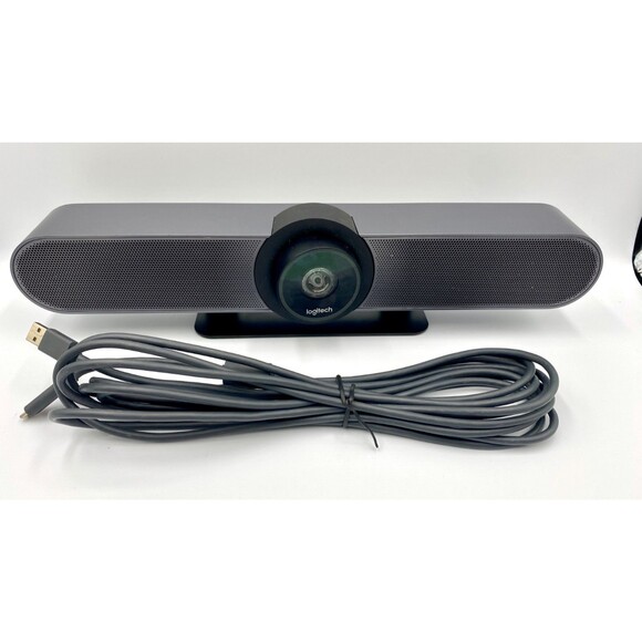Logitech MEETUP 4K Video Conferencing System Camera V-R0007 860-000525 W/POWER